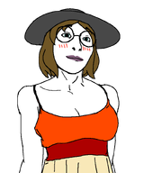 brown_hair clothes female femjak femthub green_eyes hat lips meta:namefags subvariant:female_cobson thub_(user) transparent_background variant:cobson woman // 729x823 // 37.1KB