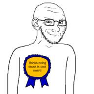 alcohol alcoholic award drunk medal meta:tagme smug variant:soyak // 600x600 // 118.6KB