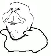 closed_mouth dancing_swede smile smirk soyjak stubble subvariant:henry variant:gapejak // 230x253 // 24.9KB