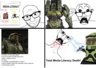 chad death gore halo halo_(video_game) media_literacy starship_troopers sword variant:unknown // 4096x2870 // 4.2MB