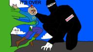 Astrofene_(namefag) Warrior-Z(user) ai_generated ai_slop allah alley angry attack big_lips blue_shirt brap braphog brown_skin buff closed_mouth clothes cloud crimea crimean_tatar crying diaper drawn_background fart fat fez fight flag:crimean_tatar flag:israel full_body glasses gore hat holding_object islam its_over mcdonalds meximutt mge muscles muscular_male mustache pedophile sad shoe sky smile smug soyjak subvariant:muscular_chud text unibrow variant:chudjak variant:meximutt // 1280x720 // 217.3KB