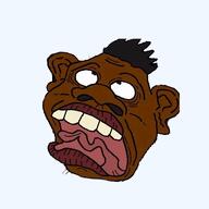 afro big_lips brown_skin ear meta:not_oc nas:tyrone negro negroid nigger nose open_mouth screaming sheeeit transparent transparent_background tyrone // 512x512 // 158.6KB afro big_lips brown_skin ear meta:not_oc nas:tyrone negro negroid nigger nose open_mouth screaming sheeeit transparent transparent_background tyrone // 512x512 // 158.6KB