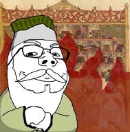 beard glasses islam persian soyjak variant:gapejak // 690x700 // 72.5KB