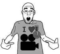 arm award badge bald clothes cytube ear glasses hand i_heart open_mouth pointing shirt_with_words stubble variant:shirtjak // 618x559 // 24.0KB