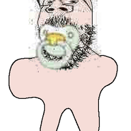 animated baby beard dance full_body glasses pacifier small_eyes variant:gapejak white_skin // 335x463 // 272.0KB