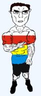 arm buff closed_mouth clothes country ear flag flag:podlaskie full_body glasses hair hand podlaskie poland shoe soyjak subvariant:chudjak_front subvariant:unbotheredchud transparent transparent_background variant:chudjak vein voivodeship // 549x1268 // 26.7KB