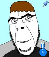 accessory award blue_background grey_shirt irc ircjak irvin light_blue_background pinned smile sticky variant:cobson // 775x902 // 45.1KB