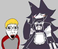 cute fpe fundamental_paper_education happy maid maid_outfit miss_circle nate nate_higgers oh_my_god_she_is_so_attractive open_mouth surprised variant:derpson variant:joyjak // 2600x2196 // 1.5MB