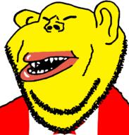 amerimutt asiamutt asian canadian clothes country ear fangs flag open_mouth soyjak stubble subvariant:impish_amerimutt vampire variant:impish_soyak_ears yellow_skin // 598x628 // 35.9KB