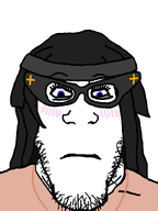 blue_eyes blush closed_mouth glasses merge neutral stubble subvariant:neutralplier variant:markiplier_soyjak variant:soytan white_background // 600x800 // 43.3KB