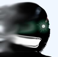 black_skin fading glowing glowing_eyes inverted open_mouth smudge soyjak stubble subvariant:soyak_(crazed) thougher transparent_background variant:soyak // 505x494 // 120.8KB