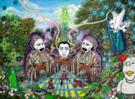 5soyjaks animal arm beak beard bird bloodshot_eyes chicken clothes crybaby crying glasses hair hand hummingbird leg looking_at_you open_mouth robe shaman smile smug soyjak stubble subvariant:chuddy subvariant:wholesome_soyjak variant:chudjak variant:cryboy_soyjak variant:gapejak variant:soyak wing // 750x550 // 1.2MB