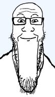 closed_mouth glasses happy smile soyjak stretched_chin stubble subvariant:longplier template variant:markiplier_soyjak white_skin // 993x1745 // 44.3KB