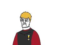 angry badge closed_mouth clothes glasses hair looking_to_the_left mustache nate stubble variant:feraljak yellow_hair // 800x600 // 19.9KB