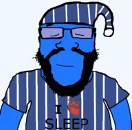 i_heart i_love nightcap sleep sleeping sleepy subvariant:science_lover variant:markiplier_soyjak // 800x789 // 53.8KB