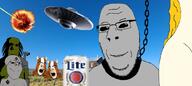 5soyjaks alien alienigga arizona aryan barn bbc blond chain closed_mouth cow explosion farm galzorian glasses grey grey_alien grey_skin irl miller_lite open_mouth queen_of_spades smile stubble submissive subvariant:nucob ufo variant:cobson // 1080x486 // 99.5KB