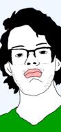 closed_mouth ear glasses hair soyjak stubble variant:unknown // 1284x2778 // 75.7KB
