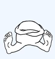 animated arm black_and_white crossed_arms cutiepie ext=gif foot full_body glasses hand happy leg nas no_head sitting smile soyjak stubble template toes // 500x530 // 191.7KB