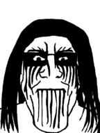 black_metal closed_mouth glasses hair long_hair neutral soyjak subvariant:neutralplier variant:markiplier_soyjak // 600x800 // 14.0KB