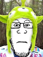 alien clothes forest glasses hat japan logan_paul neutral soyjak stubble subvariant:neutralplier suicide toy_story variant:markiplier_soyjak youtube // 600x800 // 548.1KB