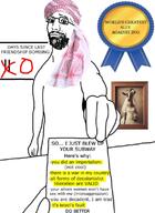 frame glasses goat hand ribbon sign text turban variant:bartender white_background white_skin // 570x779 // 72.0KB