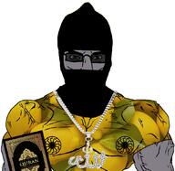 balaclava chain islam lemon lemon_(user) quran // 1059x1029 // 447.3KB
