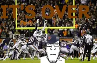 american_football bald brown_text chicago chicago_bears closed_eyes closed_mouth clothes double_doink english_text glasses goal_post hat irl_background its_over kick loss nfl philadelphia philadelphia_eagles stubble subvariant:neutralplier tahoma_font text variant:markiplier_soyjak white_skin // 2400x1547 // 1.1MB