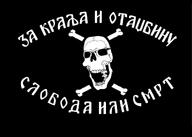 4bones black_flag bones cetnici cetnik chetnik chetniks cyrillic_text glasses mouth_open serbia skull variant:cobson yugoslavia za_kralja_i_otadzbinu_sloboda_ili_smrt // 1084x772 // 57.5KB