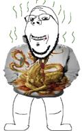 asian closed_mouth dragon full_body glasses jacket mustache soyjak stinky stubble variant:gapejak // 676x1080 // 123.7KB