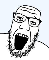 bald eyes glasses laugh_lines meta:leaky nose op_is_a_retarded_lazy_faggot_for_not_tagging_his_own_shit op_is_aryan_as_fuck open_mouth stubble variant:unknown white_skin wrinkles // 341x414 // 7.5KB