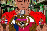 4soyjaks 5soyjaks ack ahegao ass aztecchicano(namefag) bloodshot_eyes blush book brown_skin butt christianity chudnater2(namefag) clothes countrywar crying cuba cuba_vs_mexico cuck cum cum_slut eyelashes ferdinanddist(namefag) flag:cuba flag:texas flag:united_farm_workers front full_body greentext hat huge_ass library martin_luther meta:tagme mouth_open mustache nigger open_mouth peace_sign protestant queen_of_spades rope saliva shitskin sissy soyjak stubble subvariant:mexiwhore subvariant:muscular_chud subvariant:roped_meximutt suicide tattoo texas text tongue variant:bernd variant:chudjak variant:meximutt // 4096x2720 // 2.1MB