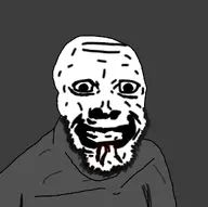 blood bloodshot_eyes clothes horror scary shirts soyjak variant:feraljak // 1082x1074 // 170.9KB