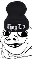 baby beanie clothes deformed hat soyjak subvariant:nathaniel thug_life variant:gapejak // 600x1087 // 50.7KB