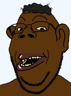 black_skin brown_skin ear hair mutt mutt_lips negro nigger nose rotten_teeth subvariant:gapemutt subvariant:gapenigger template variant:gapejak yellow_sclera yellow_teeth // 1000x1350 // 36.2KB