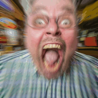 animated bernd_schmidt blur clothes glasses grey_hair irl open_mouth shaking stubble variant:bernd // 400x600 // 310.9KB