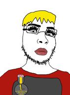 award blond glasses nate nate_higgers nigger stubble subvariant:female_cobson variant:cobson // 960x1294 // 163.7KB