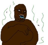 black_skin drool flies meta:tagme nigger retard smell variant:drooljak // 860x791 // 21.6KB