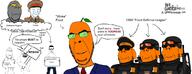 1984 angry ben_garrison chud clothes crying english_text froot glasses gun helmet kuz new_frootist_order sign soot_colors soyjak suit // 2078x800 // 377.2KB