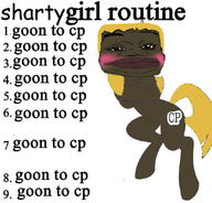 black_skin blushing deformed pony routine subvariant:hunky_twink_sex_machine text variant:alicia // 640x614 // 253.5KB