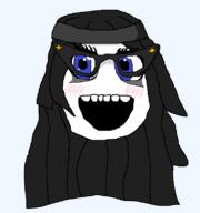 beanie blush clothes female glasses hair happy head open_mouth template variant:soytan // 729x779 // 20.3KB