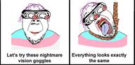 ack goggles nightmare_vision_goggles rope suicide tranny transgender_flag troon variant:bernd // 480x232 // 77.2KB