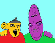 merge no_more_brother_wars purple_skin superferal superson variant:chudjak variant:cobson variant:feraljak variant:soyak yellow_skin // 1280x1000 // 141.1KB