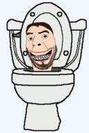 brown_hair gums male_07 skibidi skibidi_toilet skibidi_toilet_1 smile stretched_mouth stubble teeth toilet variant:cobson // 2000x2988 // 179.4KB