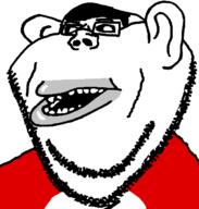 meta:tagme soyjak stubble subvariant:impish_amerimutt tagging_later variant:impish_soyak_ears // 598x628 // 10.2KB