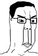 angry closed_mouth glasses hair meta:possibly_duplicate variant:chudjak // 206x305 // 14.4KB