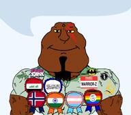 afghanistan award batman bnwo communism faggot fnf_pedo friday_night_funkin' hello_my_name_is_(sticker) india iraq kratos muscles norway queen_of_spades rule34 shahada shitskin speech_bubble tranny trend:slopjak warrior-z_(user) // 1059x929 // 270.5KB