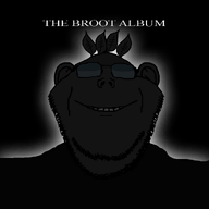 album_cover black_background broot dark glasses glowing jay_z music stubble text times_new_roman variant:impish_soyak_ears // 1024x1024 // 71.5KB