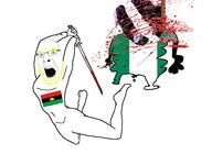 aryan biafra blue_eyes nigeria sword total_nigger_death variant:cobson yellow_hair // 972x708 // 197.9KB