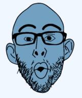 glasses soyjak stubble trend:colorjak variant:nojak // 458x545 // 220.0KB