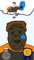 Hunky_twink_sex_machine a10_eyes anti_booru award beheaded blood blue_skin bone booruBVLL boorucuck brown_skin clothes dan eyes_like_the_o-o-cean glasses holding_severed_head leaf logan looking_up schlog schlogcuck shitskin soybooru soycuck soyjak_blog spade spine stamp stubble subvariant:kratos_chudjak variant:chudjak yellow_hair // 594x1026 // 81.6KB